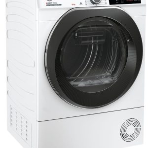 Hoover Wärmepumpentrockner NDEH10A2TCBEXS-S, 10 kg, WiFi + Bluetooth-Technologie hOn App, Schuhgestell, 16 Programme