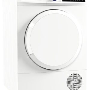 Daewoo Wärmepumpentrockner weiss T8HT2W0DE, 8 kg, 15 Programme, Sensor-Trocknungssystem, Kindersicherung